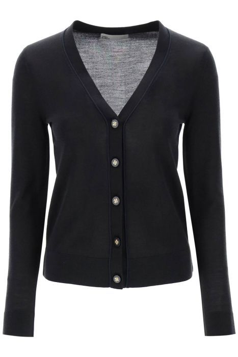 tory burch cardigan in lana e seta 'simone'