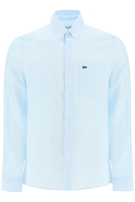 lacoste light linen shirt