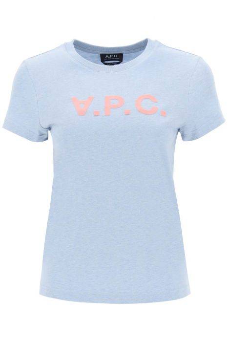 a.p.c. t-shirt logo v.p.c.