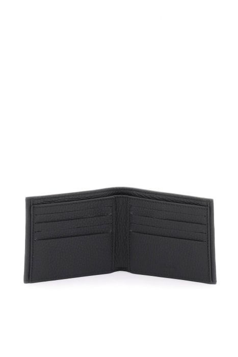 zegna leather bifold wallet