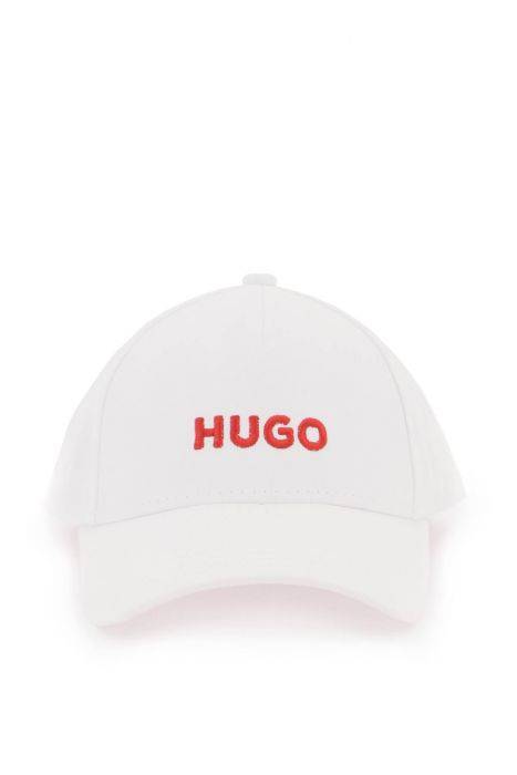 hugo baseball cap with embroidered logo