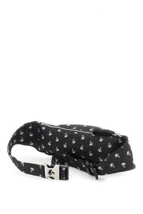 palm angels beltpack with all-over palms motif