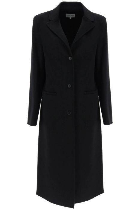 loulou studio mill long coat in wool and cashmere
