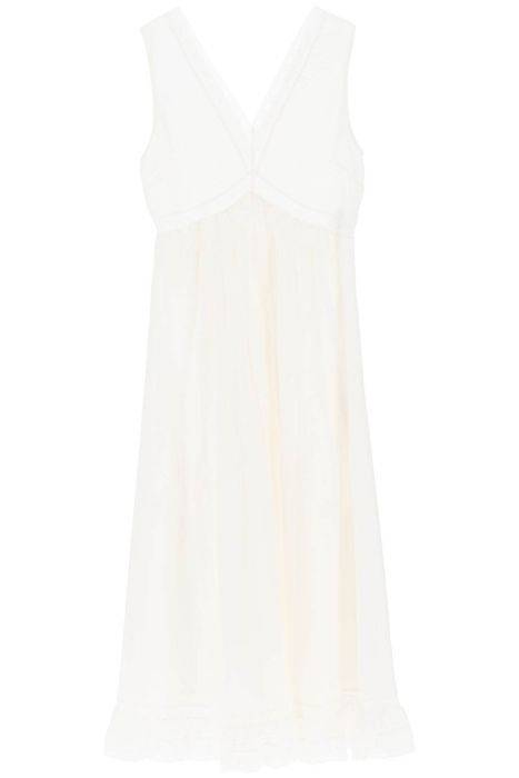 see by chloe cotton voile maxi dress