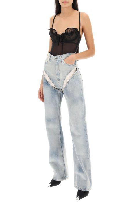 y project wired mesh bodysuit