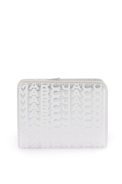 marc jacobs the monogram metallic mini compact wallet