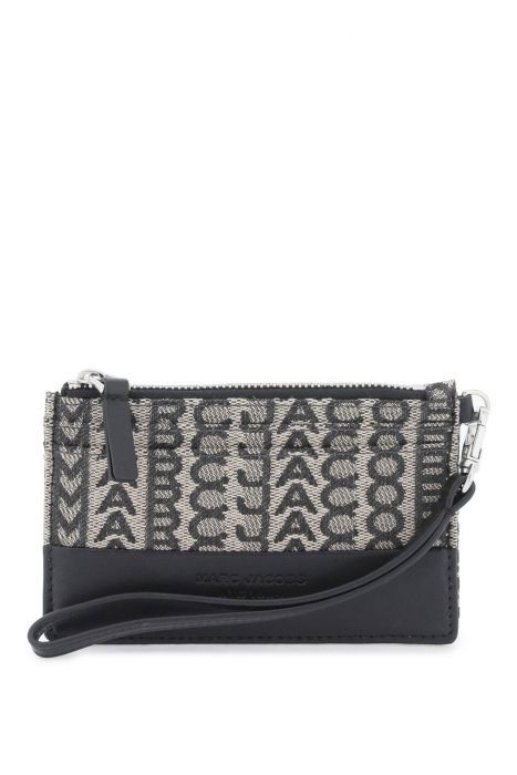 marc jacobs the monogram top zip wristlet wallet