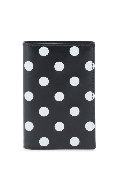 comme des garcons wallet polka-dot bifold wallet