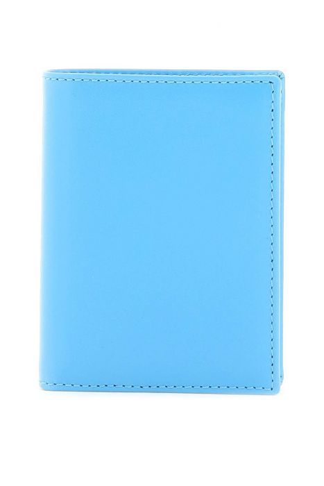 comme des garcons wallet leather small bi-fold wallet