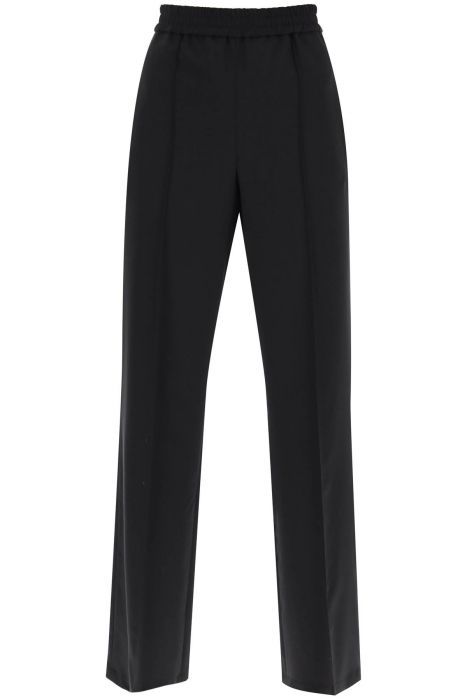 loewe wide leg pants in grain de poudre