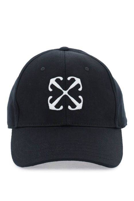 off-white cappello baseball con logo arrow
