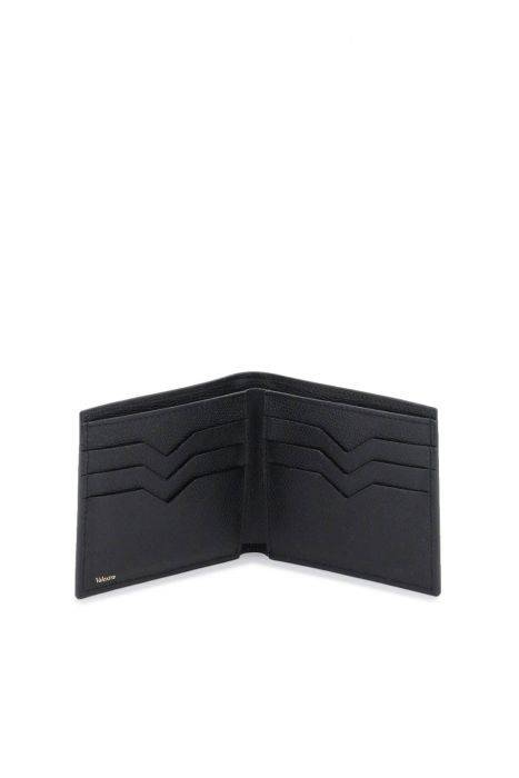valextra leather bifold wallet