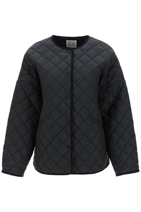toteme quilted boxy jacket