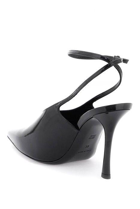 givenchy patent leather slingback pumps
