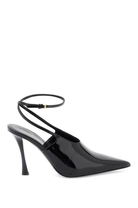 givenchy patent leather slingback pumps