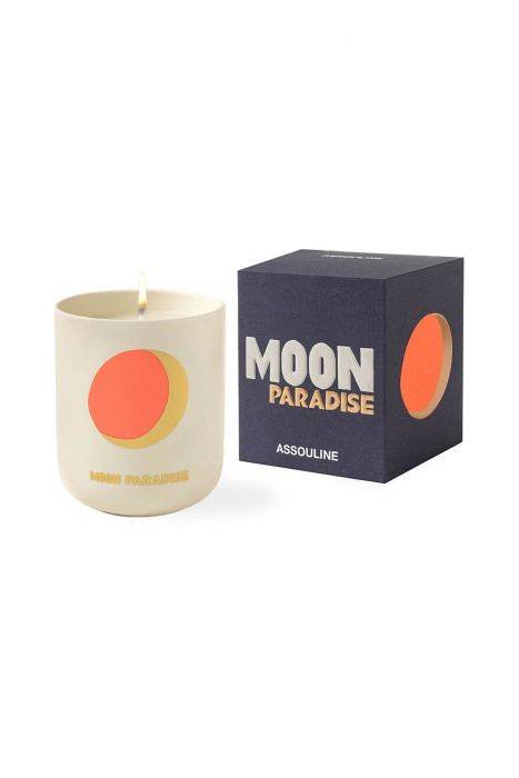 assouline moon paradise scented candle