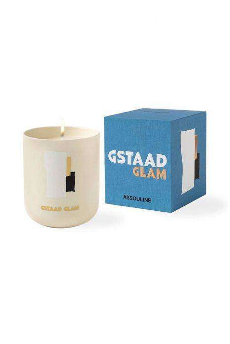 assouline gstaad glam scented candle