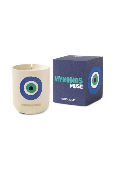 assouline mykonos muse scented candle