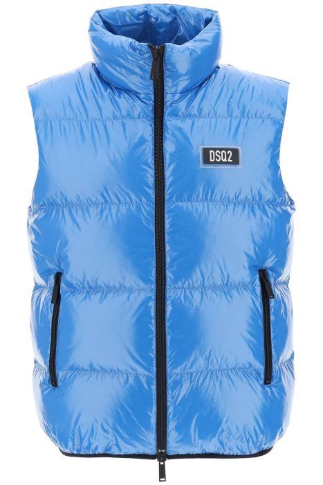 dsquared2 quilted down vest