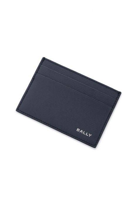 bally leather crossing cardholder