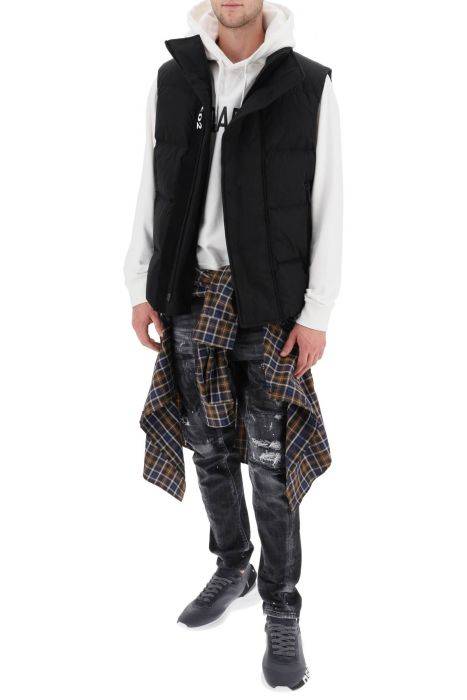 dsquared2 quilted down vest