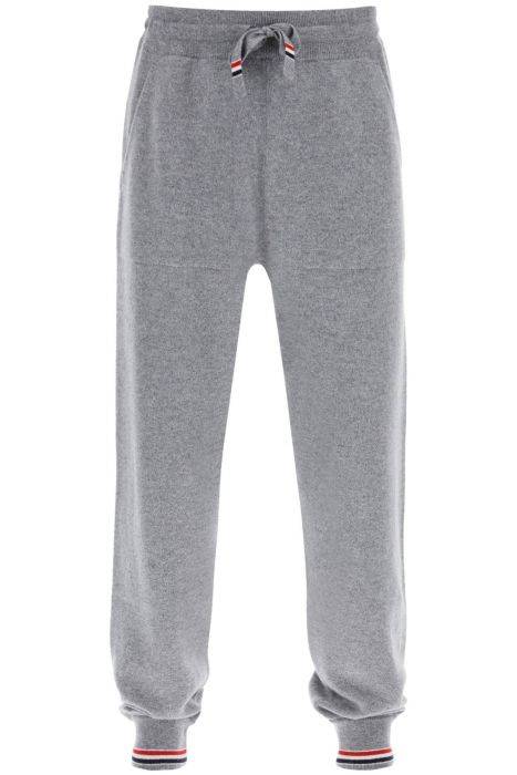 thom browne joggers in cashmere con coulisse