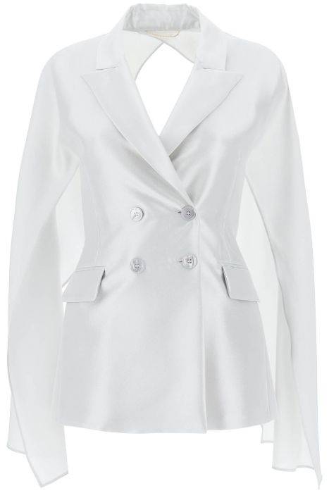 max mara deconstructed double-breasted jacket