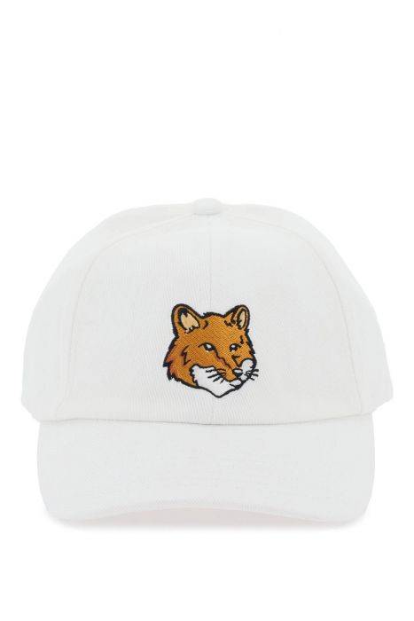 maison kitsune fox head baseball cap