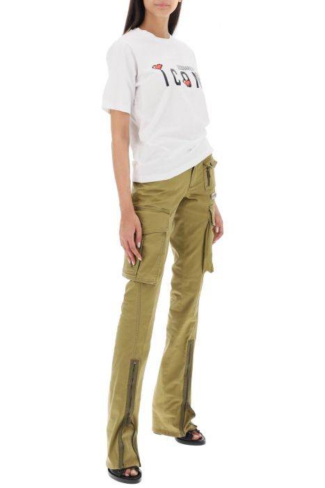 dsquared2 'flare sexy cargo' pants