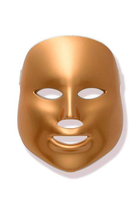 mz skin maschera led light-therapy golden facial treatment