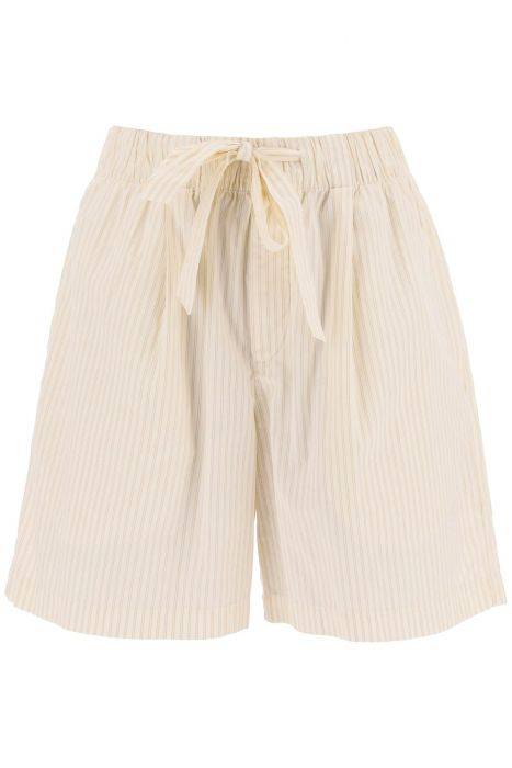 birkenstock x tekla organic poplin pajama shorts