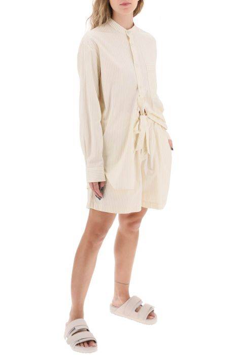 birkenstock x tekla organic poplin pajama shorts