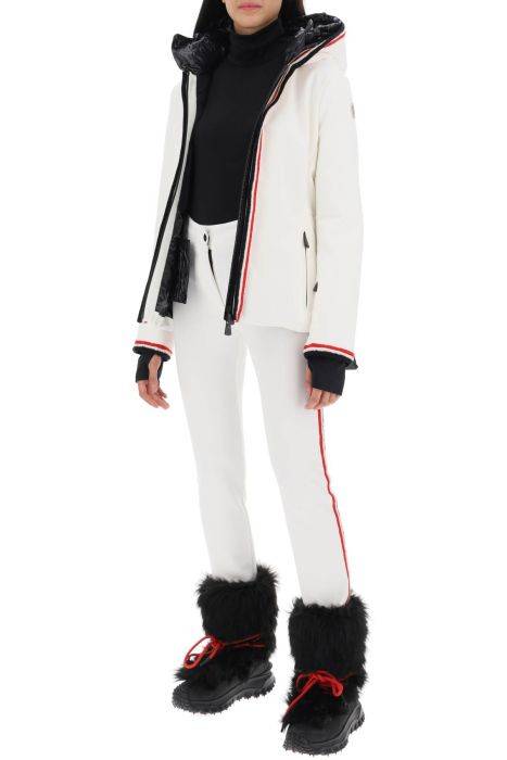 moncler grenoble sporty pants with tricolor bands