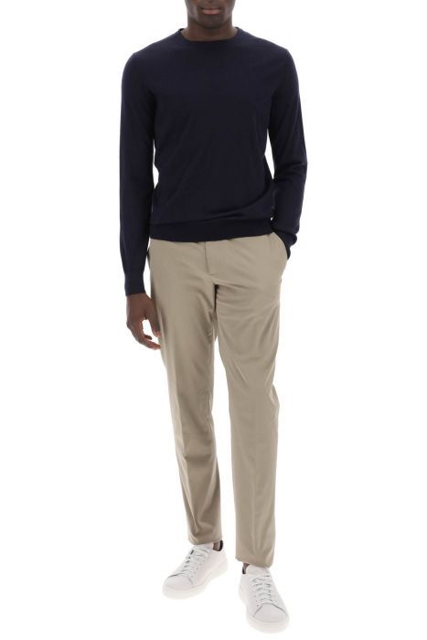 zegna pullover girocollo in cashseta