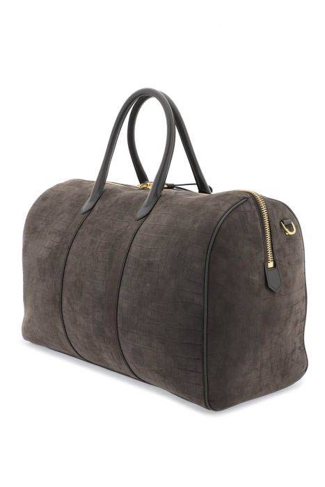 tom ford suede duffle bag
