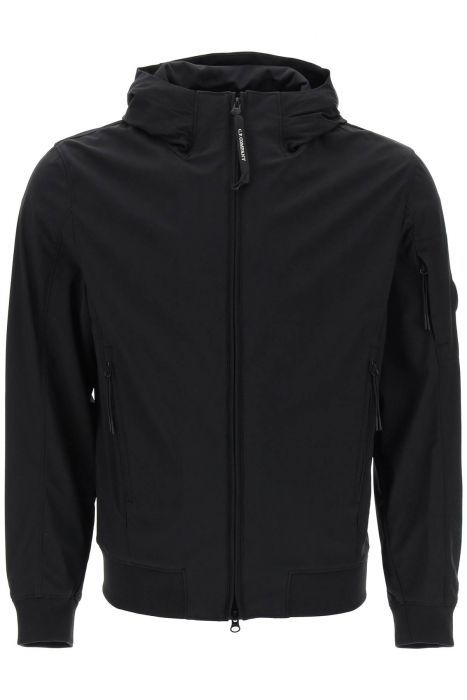 cp company hooded jacket in c.p. shell-r