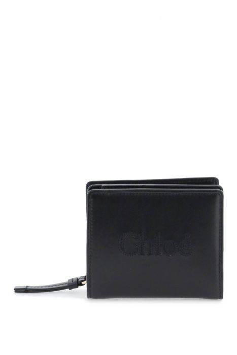 chloe' chloé sense compact wallet