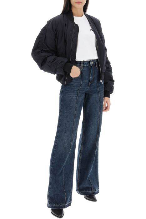 isabel marant noldy flared jeans