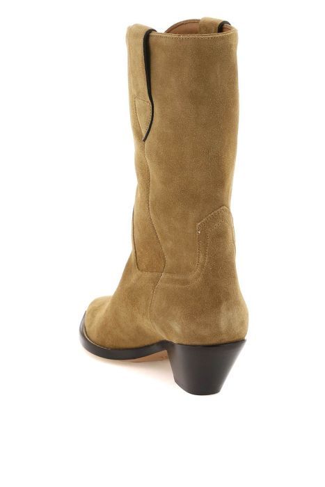 isabel marant dahope suede boots