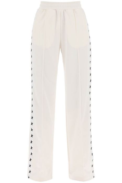 golden goose dorotea track pants with star bands