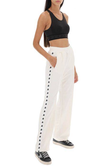 golden goose dorotea track pants with star bands