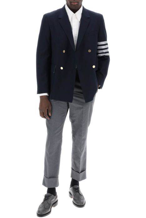 thom browne 4-bar double-breasted jacket