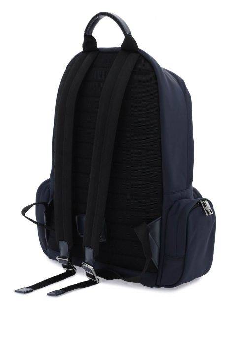 dolce & gabbana nylon backpack with logo