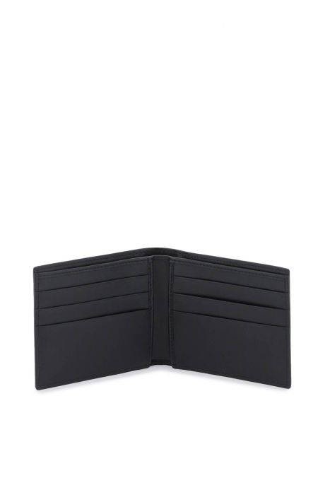 dolce & gabbana leather bi-fold wallet
