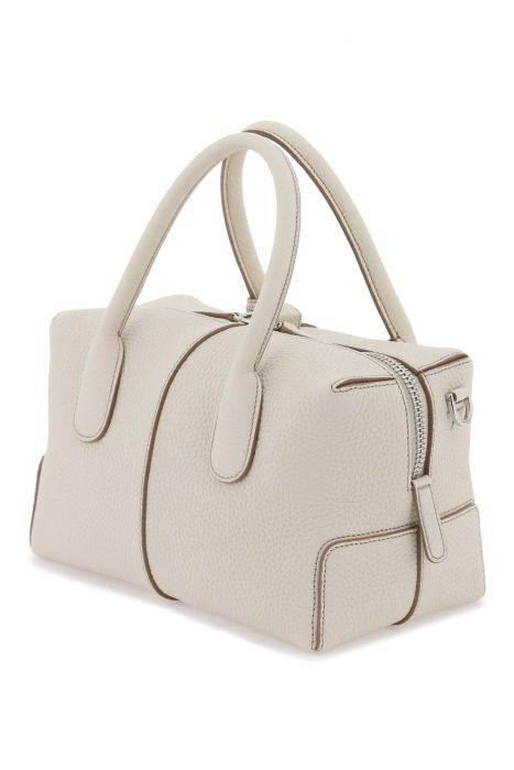 tod's grained leather bowling bag