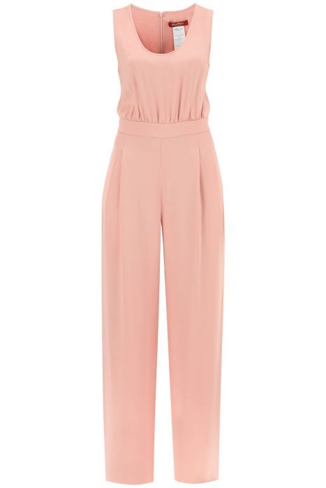 max mara studio tropea satin jumpsuit