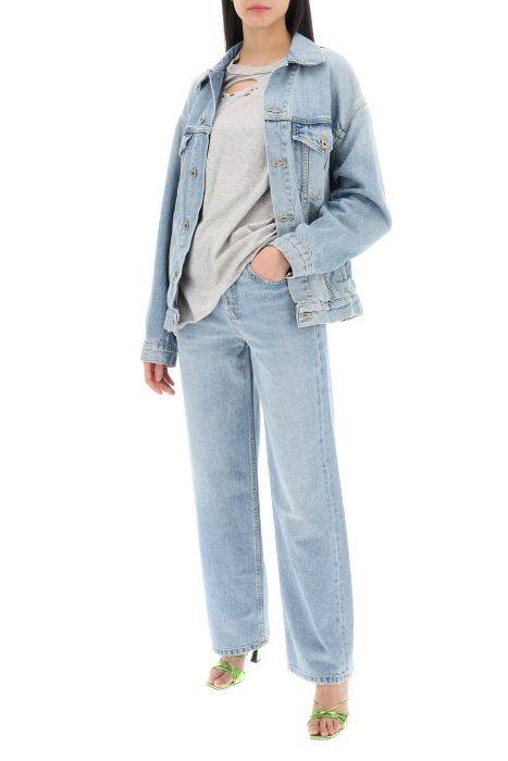 interior remy wide leg jeans