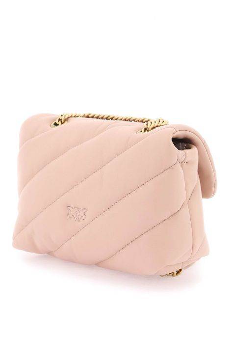 pinko love mini puff maxi quilt bag