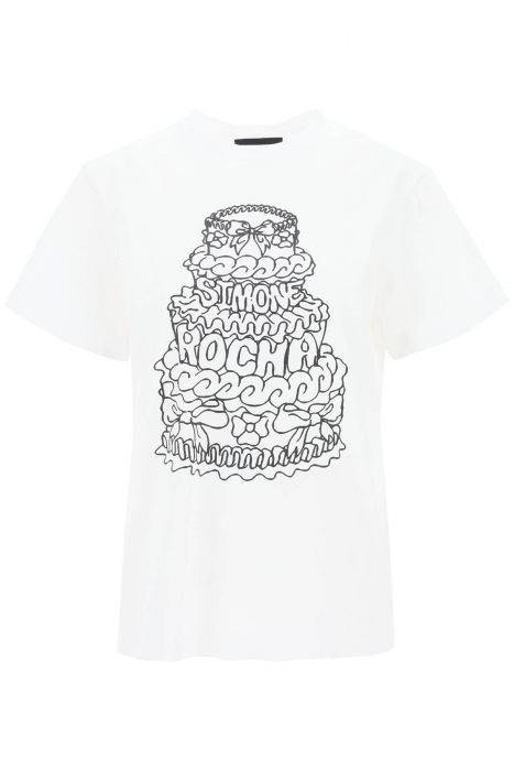 simone rocha cake crewneck t-shirt
