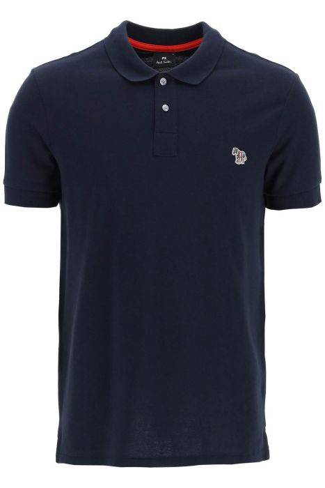 ps paul smith slim fit polo shirt in organic cotton